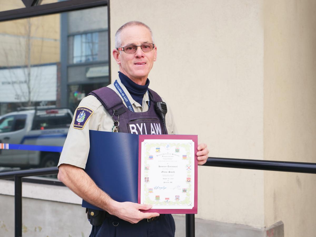 Bylaw Enforcement Officer Glenn Smith