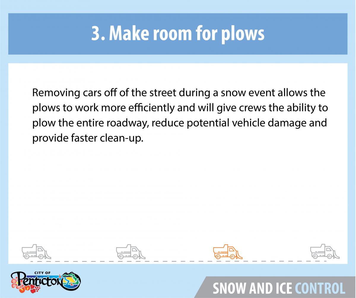 Make room for snowplows