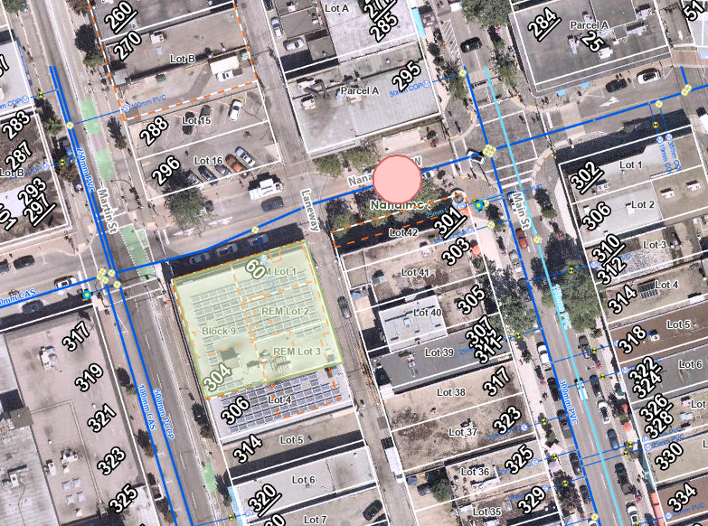 Water main break Nanaimo