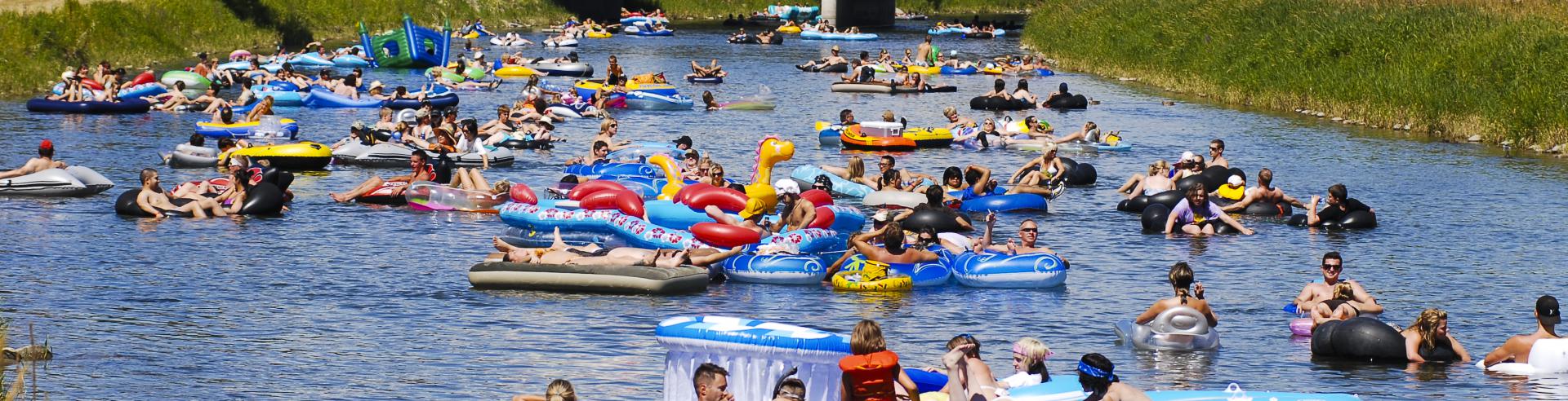 Floating the channel