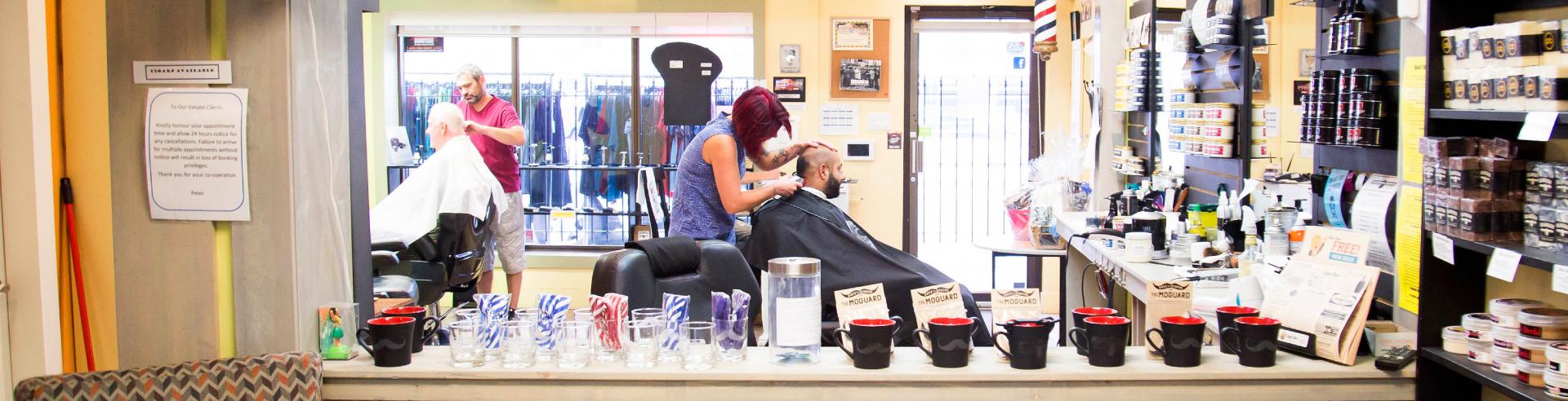 Okanoggin Barbers Retail