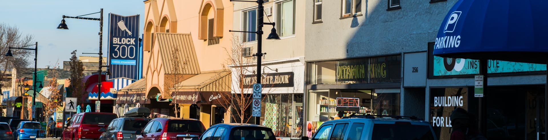 Parking Downtown Penticton