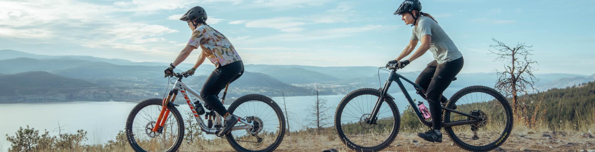 Mountain biking