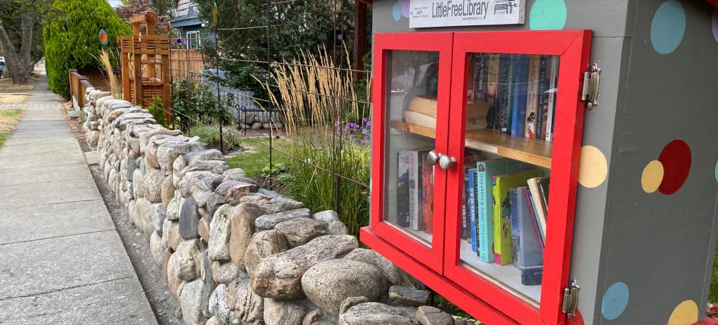 Love Local little library Penticton