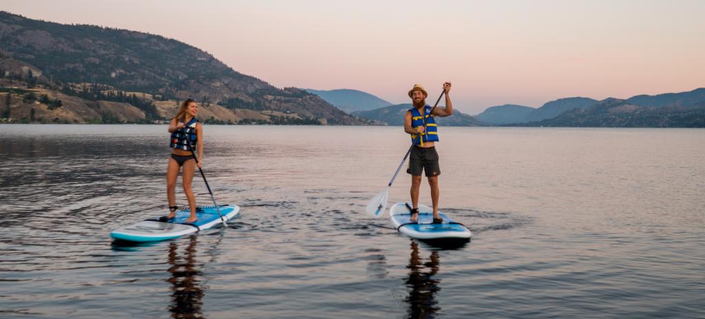 Start Here Penticton: Paddleboarding on Skaha Lake