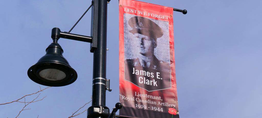 Remembrance Day banners