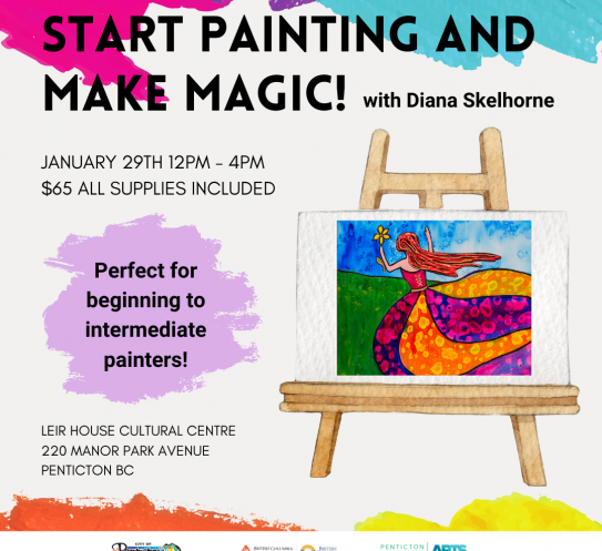 Start Painting and Make Magic! with Diana Skelhorne