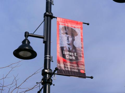 Remembrance Day banners