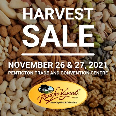 Harvest Sale November 26 & 27 2021