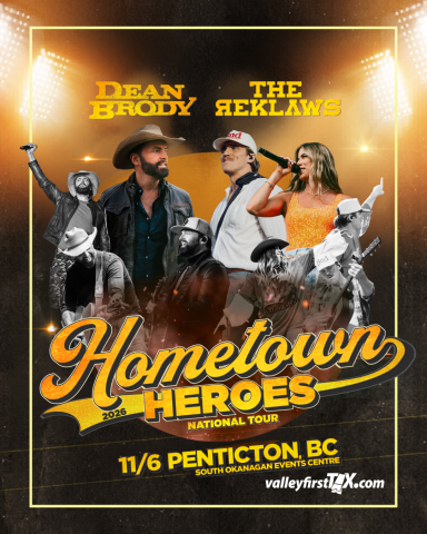 dean brody the reklaws tour poster soec nov 6