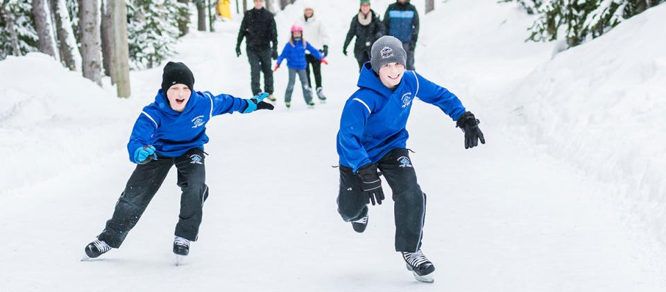 Apex Mountain skating loop