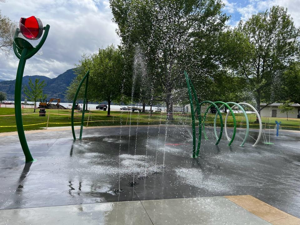 Skaha splash pad