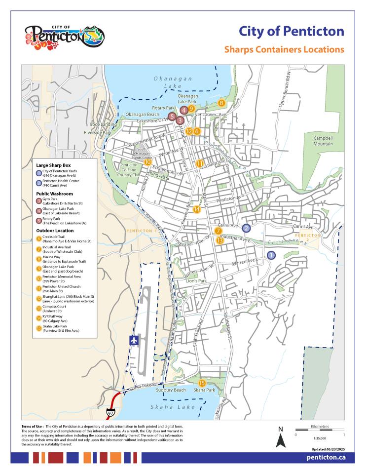 Sharps Map