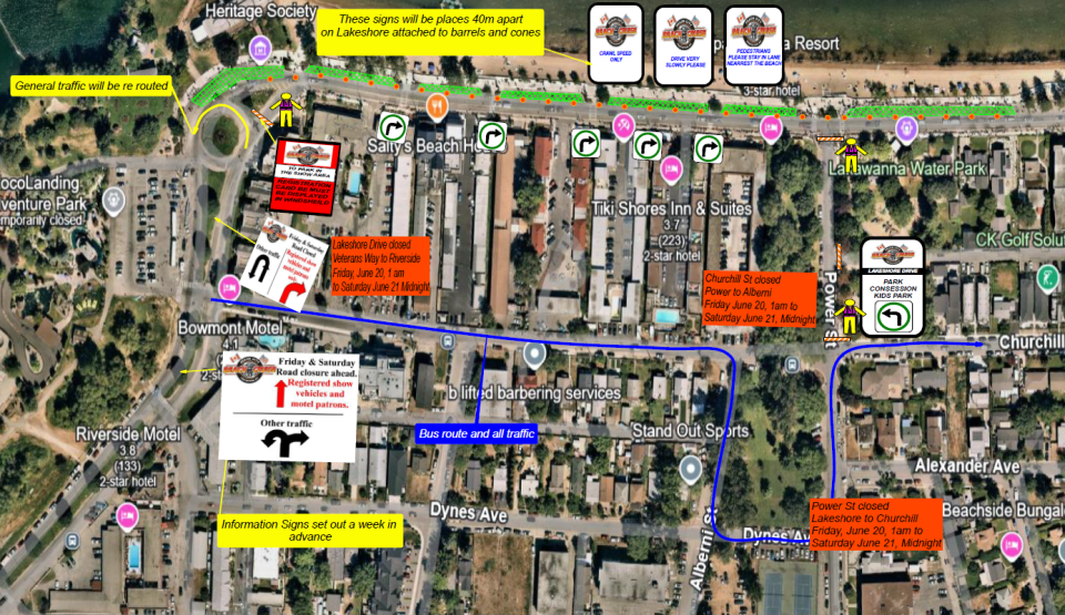 Map of closures