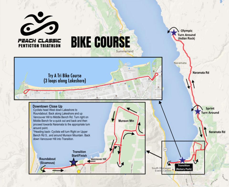 2025 Peach Classic Bike Course Route