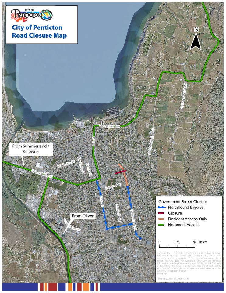map of closure