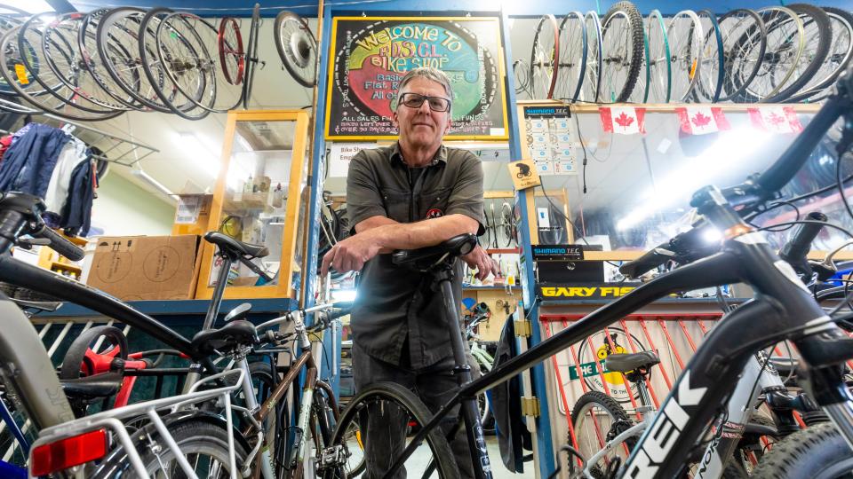 PDSCL Bike Shop manager Francois Paquet
