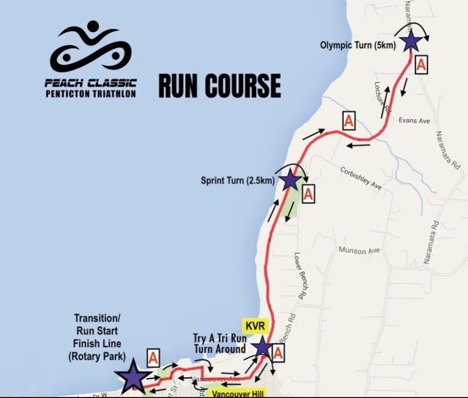 Peach Classic Run Course 2026