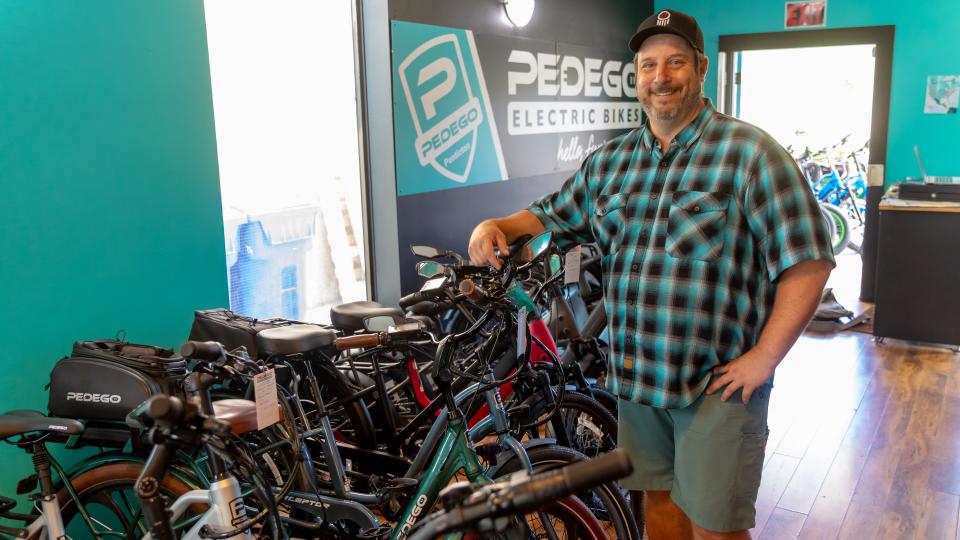 Pedego Electric Bikes Penticton owner Aaron Sanders