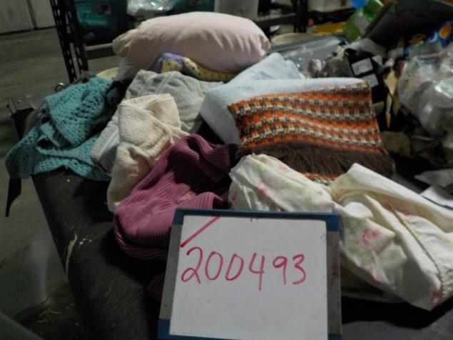 Spotted in recycling: Clothing and textiles are not accepted