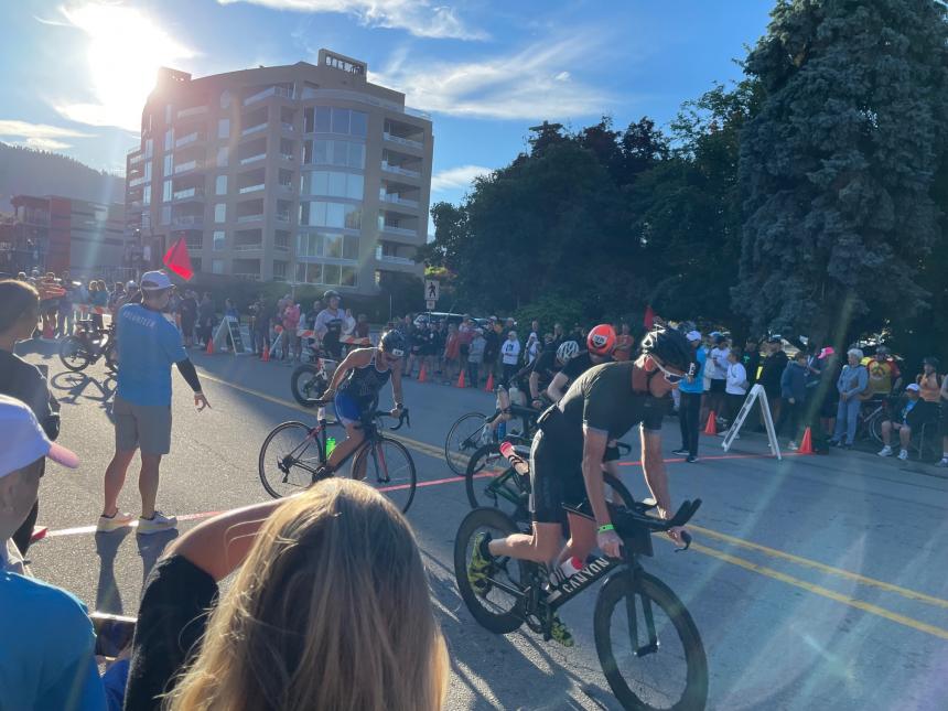 IRONMAN Canada 2022 crowd shot