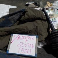 Spotted in recycling: Clothing is not accepted (donate)