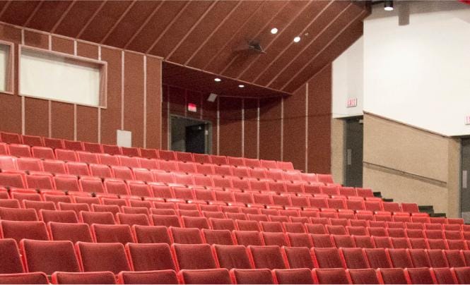 Cleland theatre seating