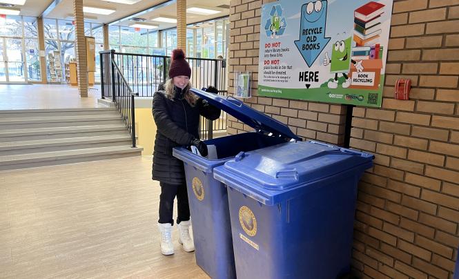 New book recycling service located at Penticton Library