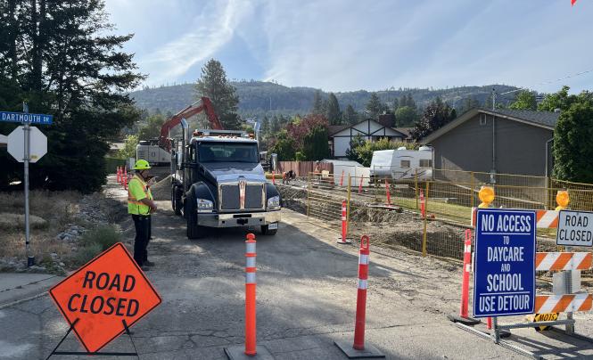 Construction on Balsam