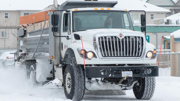 City of Penticton snow clearing