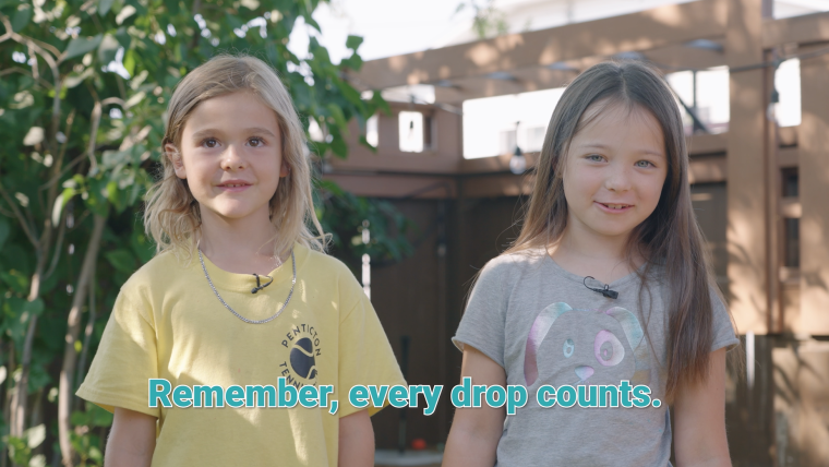 Water conservation video